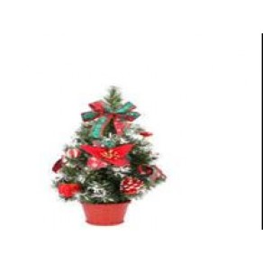 Декорация елка рождественская красная 40 см. арт. pant-2872