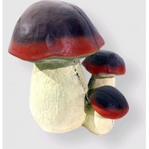 Фигура садовая тройка гриб большой, арт. сф-2022, 33см