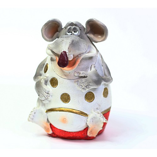 Копилка мышь забавная, 19см, арт. f-427