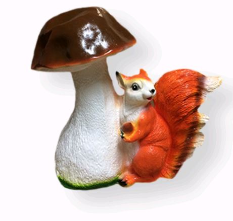 Фигура садовая гриб №8 арт.сф-1237, 40х38см