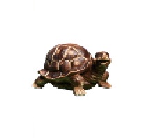 Фигура садовая черепаха малая 15*20см.,арт.кбк-88870